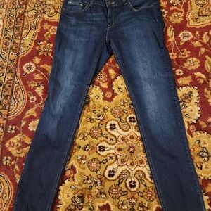 Michael Kors Dark Blue Skinny Jeans Size 8 EUC